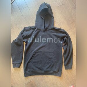 lululemon athletica Black logo All Your Hoodie - Sz 8